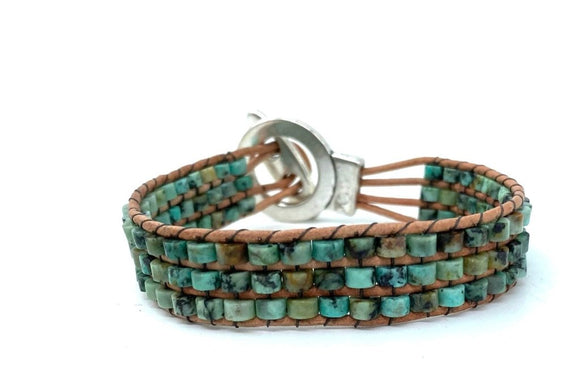 Turquoise Bracelet by Lizbeth Doran