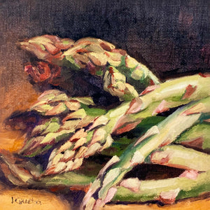 Asparagus Reproduction by Liz Quebe