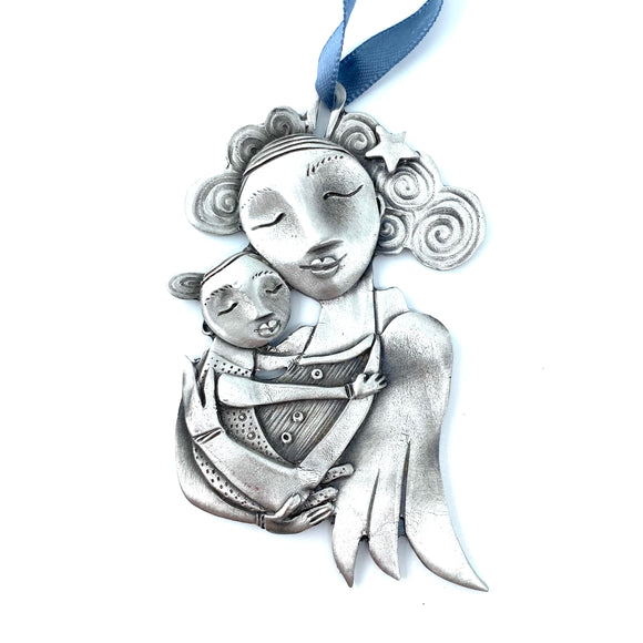 Stardust Angel Ornament by Leandra Drumm Designs