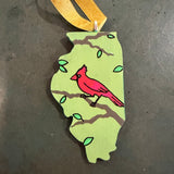 Galena Ornament Painted by Lena Olson and Created by Anthony Krier