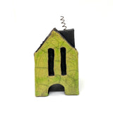 Green Raku House by Elizabeth Boggess