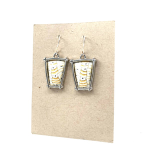 Framed Trapezoid Earrings - Mojave by Blue Bus Studio