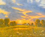 Plain Sunset by John McGee