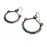 Wrapped Hoop Earrings by Lock and Key Design