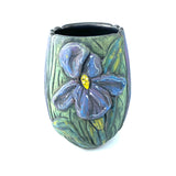 Vase with Irises by Nancy Briggs