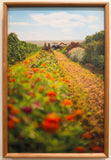 Flower Farm Framed Photo Art By Hallie Bear