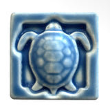 Sea Turtle 2" x 2" Tile by Whistling Frog