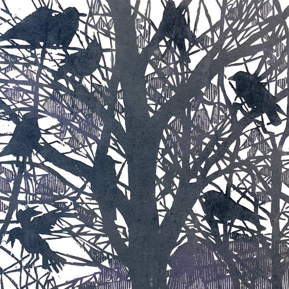 Nine Crows 1/100 by Brian McCormick