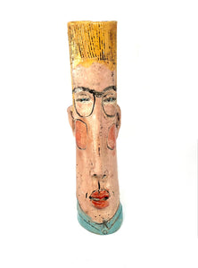 Face Vase by Linda Lewis