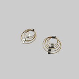 Grad Circle Post Earrings - Mini by MPR Jewelry