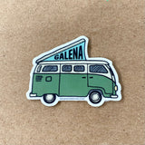 Galena VW Camper Sticker by Acme Local