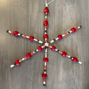 9" Snowflake Ornament by Abby Schrup