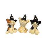 Witch Cat Ceramic "Little Guy" by Cindy Pacileo