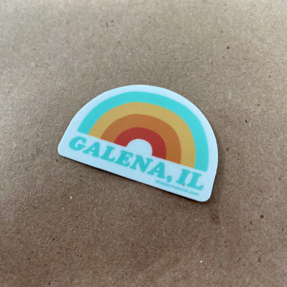 Galena Cooper Rainbow Sticker by Acme Local