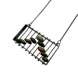 Abacus Rock Necklace by Jennifer Nunnelee