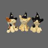 Witch Cat Ceramic "Little Guy" by Cindy Pacileo