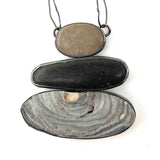 Rock Stack with Druzy Necklace by Jennifer Nunnelee