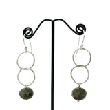 Labradorite Earrings by Abby Schrup