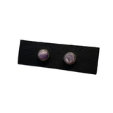 Charoite Post Earrings by Margie Magnuson