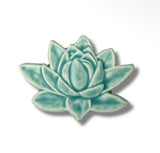 Lotus Cut Out Tile by Whistling Frog