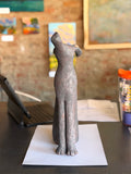 Sitting Dog by Sharon Stelter