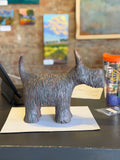 Standing Shaggy Dog by Sharon Stelter