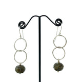 Labradorite Earrings by Abby Schrup