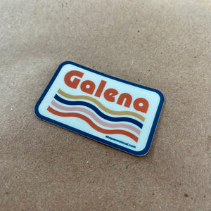 Galena Waves Sticker by Acme Local