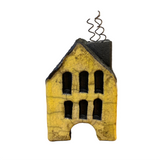 Yellow Raku House by Elizabeth Boggess