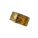 Hombre Stones Cuff Bracelet by Lock and Key Design