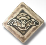 Bat 2" x 2" Tile by Whistling Frog