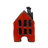 Red Raku House by Elizabeth Boggess