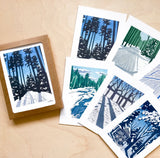 Winter Boxed Greeting Cards by Nan Onkka