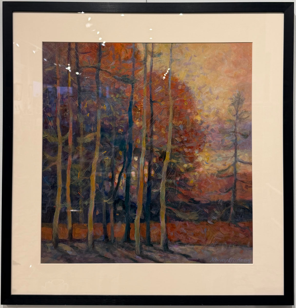 A Family of Trees by Nancy Lindsay – Outside the Lines Art Gallery