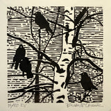 Four Crows 12/100 by Brian McCormick