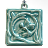 Fairy Tile Ornament by Whistling Frog