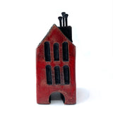 Red Raku House by Elizabeth Boggess