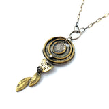 Mixed Metals Necklace by Amber Carlin