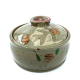 Lidded Canister - Stoneware by Mary Weisgram