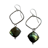 Labradorite Earrings by Abby Schrup