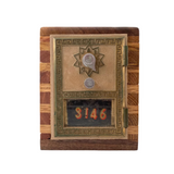 Wood Post Office Box Bank #8146 by Doug Gethmann