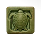 Sea Turtle 2" x 2" Tile by Whistling Frog