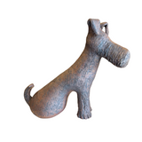 Sitting Dog with Folded Ears by Sharon Stelter