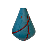 Small Chrysocolla Vase by Scott Staats Glass