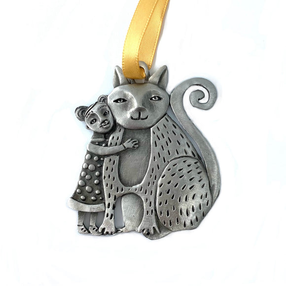 My Big Cat Ornament by Leandra Drumm Designs