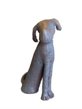 Sitting Dog With Tilted Head by Sharon Stelter