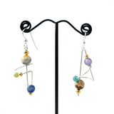 Art Deco Earrings - Painted Desert by Brian Watson