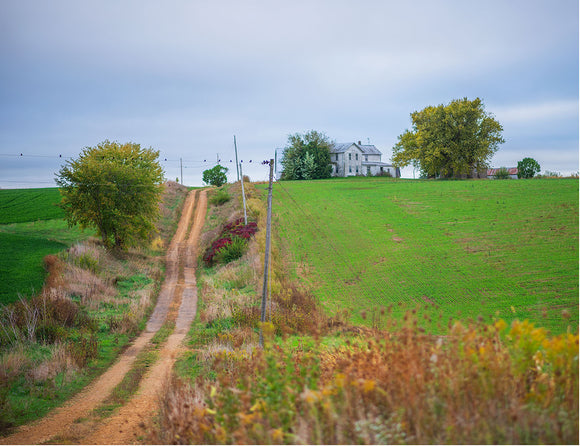 House On The Hill Photo Print by Hallie Bear