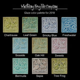 Butterfly Tile Ornament by Whistling Frog