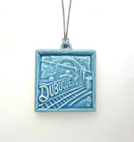 Dubuque Tile Ornament by Whistling Frog